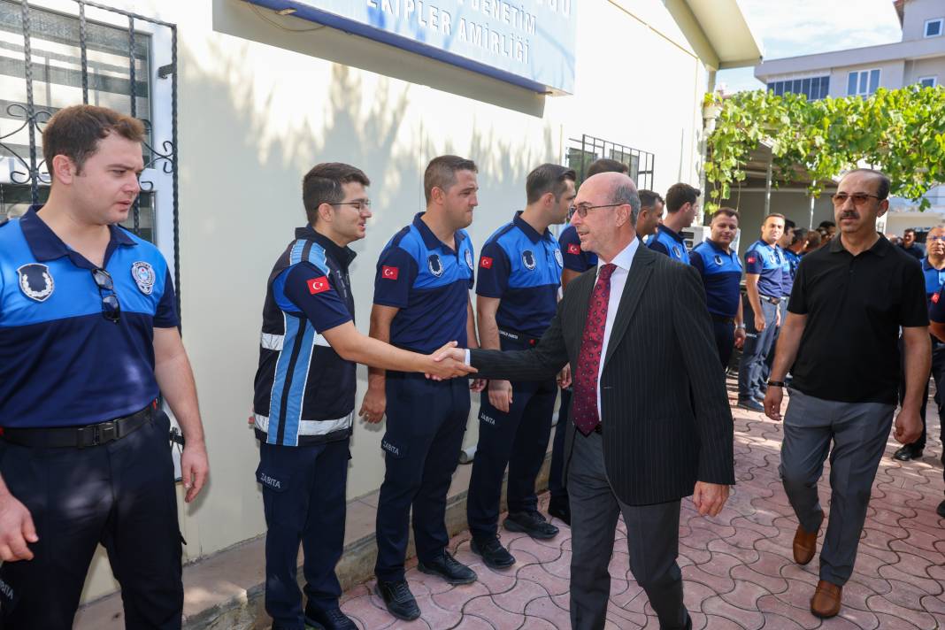 Başkan Pekyatırmacı, Zabıta Teşkilatı ile bir araya geldi 2